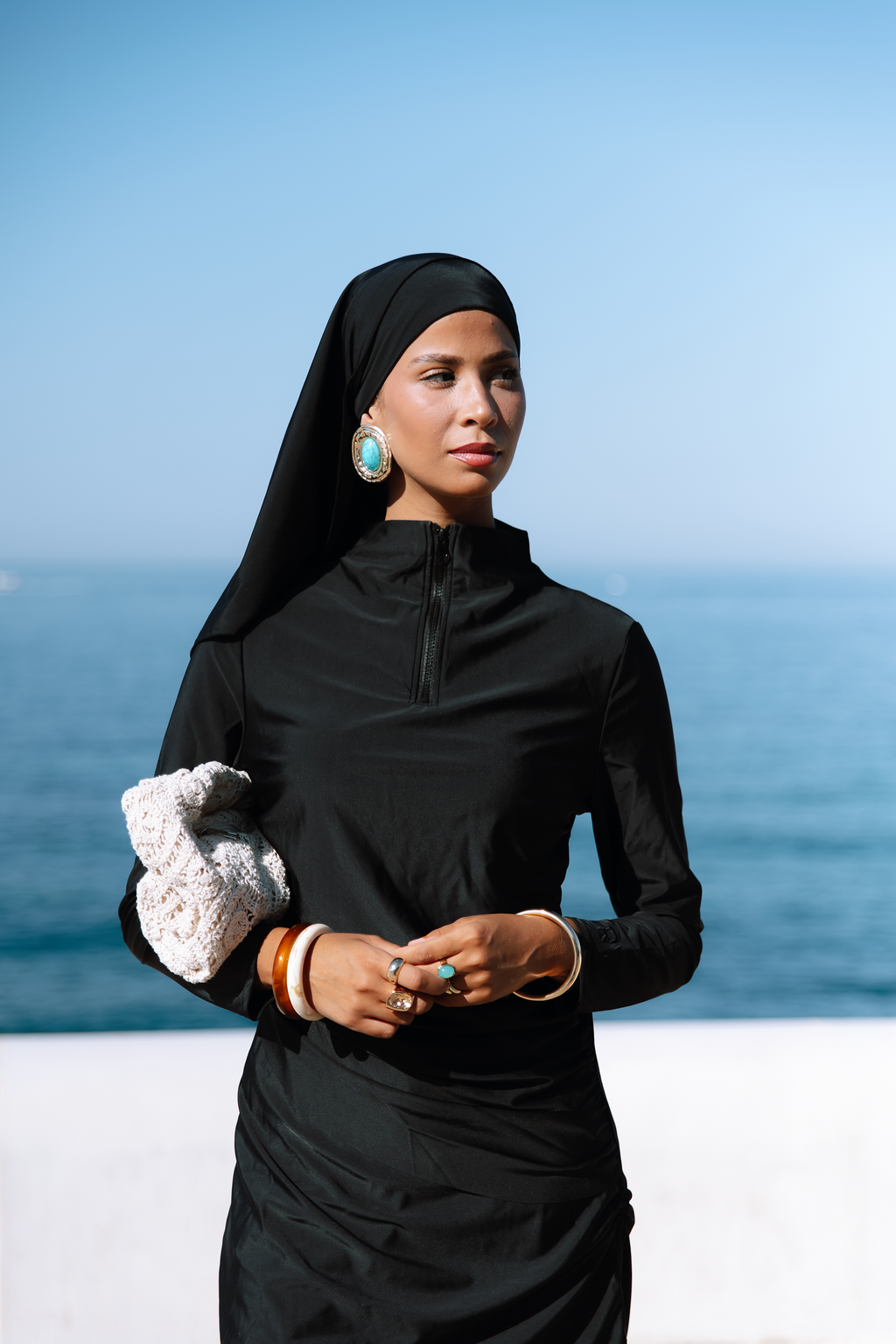 BURKINI BLACK SET