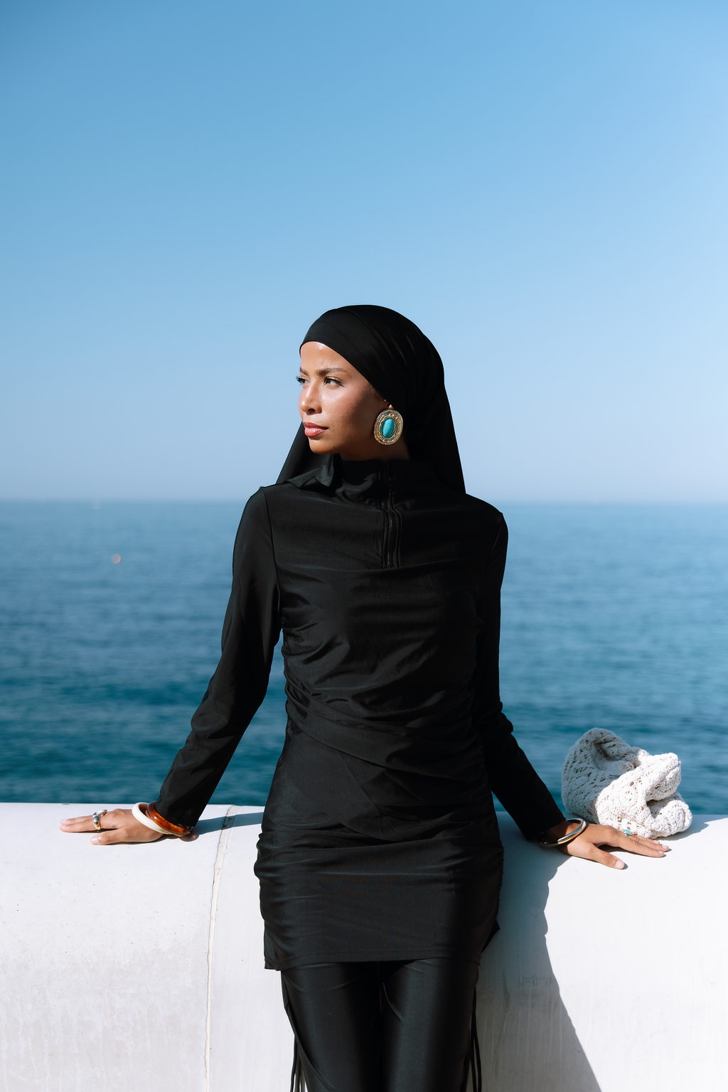 BURKINI BLACK SET